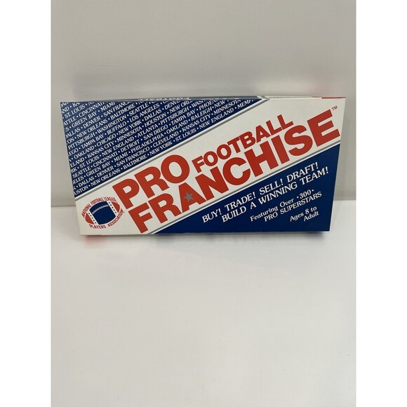 Vintage 1989 NFL Pro Football Franchise Board Game Rohrwood Enterprise Complete - Picture 9 of 15